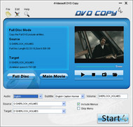 4Videosoft DVD Copy screenshot